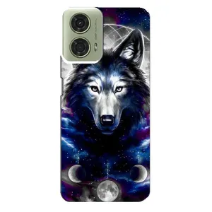 Захисні чохли для Моторола МОТО G24 (AlphaPrint) (ХІТ продаж) ВОВК (Вовк)