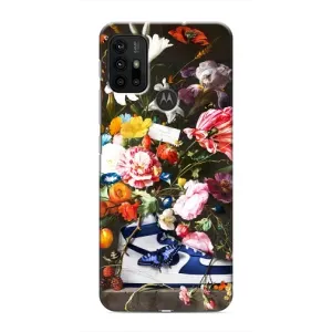 Чехол для Motorola MOTO G30 - с принтом Найк (AlphaPrint)