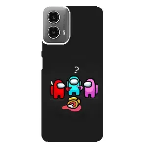 Чехол Амонг Ас для Motorola MOTO G34 (AlphaPrint)