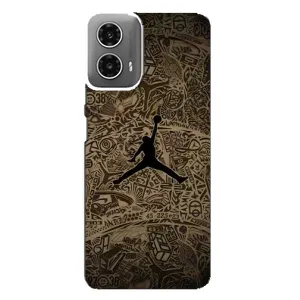 Чехлы для Motorola MOTO G34 - с картинкой JORDAN (AlphaPrint)