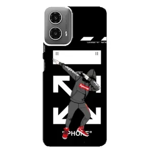 Чехол для Motorola MOTO G34 с картинкой Supreme (AlphaPrint)