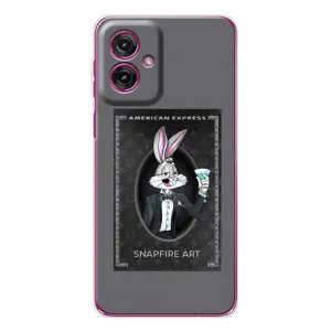Бренднові Чохли для Motorola Moto G55 - (PREMIUMPrint) (Бакс Бані LV)