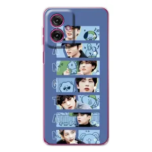 Чохли BTS для Motorola Moto G55 (AlphaPrint) (Bangtan)