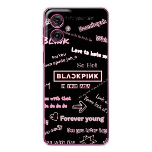 Чохол з музикальним гуртом для Motorola Moto G55 (BLACKPINK)