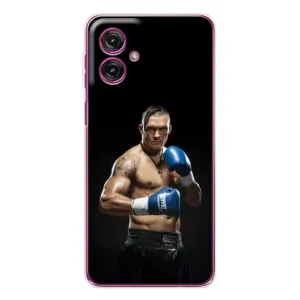 Чохол з картинкою Олександр Усик для Motorola Moto G55 (Боксер Усик)
