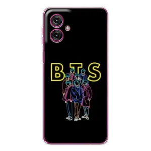 Чохли BTS для Motorola Moto G55 (AlphaPrint) (BTS стайл)