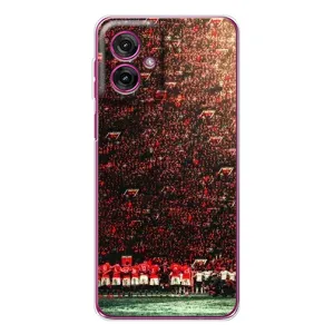 Чохол Манчестер Юнайтед для Мото G55 (AlphaPrint) (фанати Манчестер Юнайтед)
