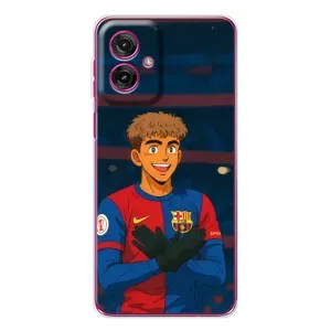 Чохол з футболістом Ламін Ямаль Motorola Moto G55 (Футболіст Ямаль)