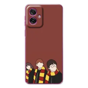 Чохли з Гаррі Поттером для Motorola Moto G55 (AlphaPrint) (Гарі з друзями)
