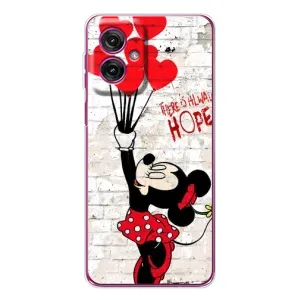 Чохол Disney Mouse Motorola Moto G55 (PREMIUMPrint) (Heart Minni)
