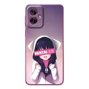 Чохли Персонажі Аніме Наруто для Motorola Moto G55 (AlphaPrint) (Hentai chan)