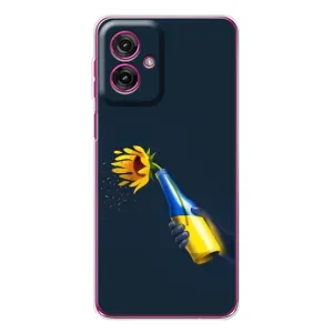 Чохол для Патріота України Motorola Moto G55 - (AlphaPrint) (Коктель молотова)