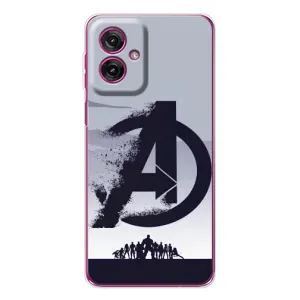 Чохли з героями Марвел Motorola Moto G55 (VPrint) (Команда А)