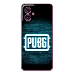 Чеjхол PUBG для Мото G55 (AlphaPrint) (Лого PUBG)