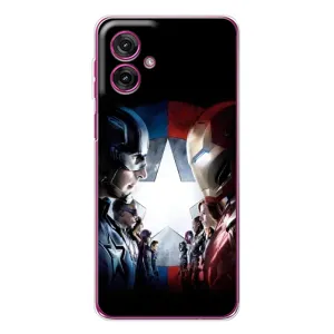 Чохли з героями Марвел Motorola Moto G55 (VPrint) (Марвел стайл)