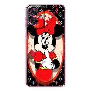 Чохол Disney Mouse Motorola Moto G55 (PREMIUMPrint) (Мінні Маус ЛВ)