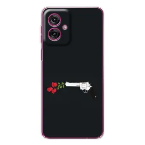 Чехлы (ART) Цветы на Motorola Moto G55 (VPrint) (Неочікувані квіти)