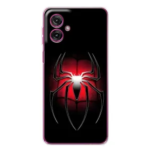 Чохол з людиною павуком для Motorola Moto G55 - (AlphaPrint) (Паук марвел)