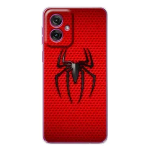Чохол з людиною павуком для Motorola Moto G55 - (AlphaPrint) (Павук Марвел)