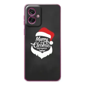 Різдвяні Чохли для Motorola Moto G55 (VPrint) (Санта Крісмас)