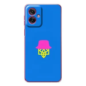 Чохли для Motorola Moto G55 Укр. Символіка (AlphaPrint) (Шапка на гербу)