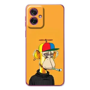Чохли з Мавпами NFT для Motorola Moto G55 (AlphaPrint) (Нудна мавпа NFT)
