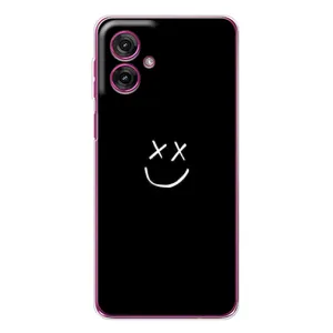 Чохол для Мото G55 - (AlphaPrint) з принтом (ТОП продажів) (Смайл)