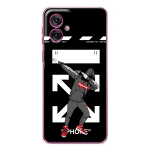 Чеохол для Motorola Moto G55 з картинкою Supreme (AlphaPrint) (Супрім)