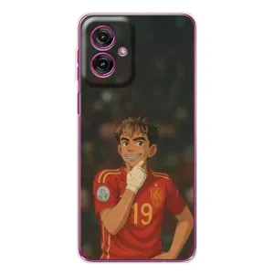Чохол з футболістом Ламін Ямаль Motorola Moto G55 (Ямаль аніме)