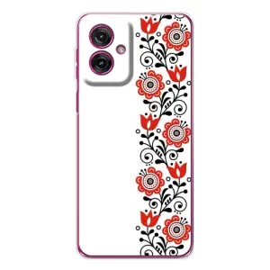 Чохол для Патріота України Motorola Moto G55 - (AlphaPrint) (Яскрава вишиванка)