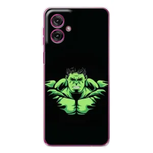 Чохли з героями Марвел Motorola Moto G55 (VPrint) (Зелений Халк)
