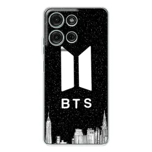 Чехлы BTS для Motorola MOTO G56 (AlphaPrint) (БТС Лого)