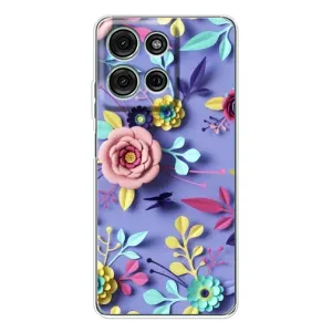 Чохли з квітами для Motorola MOTO G56 (VPrint) (Дизайн квітів)