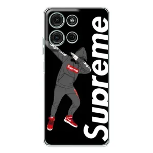 Чеохол для Motorola MOTO G56 з картинкою Supreme (AlphaPrint) (Деб Супрім)
