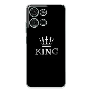 Чехол с Короной Мото Джи56 - (AlphaPrint) (KING)
