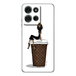 Чохли Луі Вітон для Motorola MOTO G56 (AlphaPrint - LOUIS VUITTON) (кава LOUIS VUITTON)