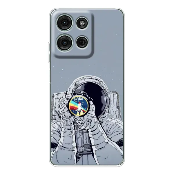 Чехол с принтом «Космонавт фото» для Motorola MOTO G56 Чехол с принтом «Космонавт фото» для Motorola MOTO G56