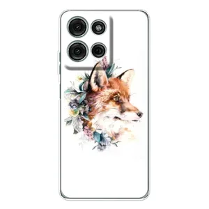 Чохли з картинкою Лисичка для Motorola MOTO G56 (VPrint) (Лиса в квітах)