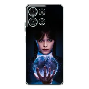 Чехол с дизайном Венздей 2 на Motorola MOTO G56 (Магическая сфера Уэнздей)