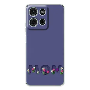 Чохли для мами на Motorola MOTO G56 (Мама в квітах)