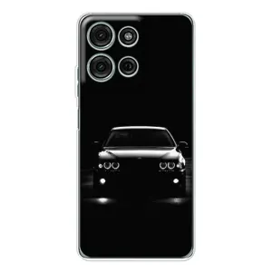 Чохол для Мото Джі56 - з принтом БМВ (AlphaPrint) (Машина BMW)