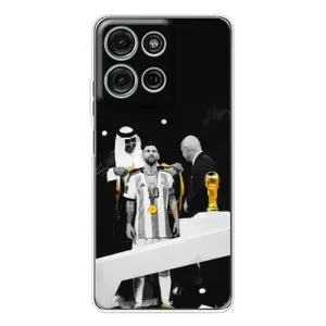 Чохли для Motorola MOTO G56 (Leo чемпіон) (AlphaPrint) (Мессі коронований)