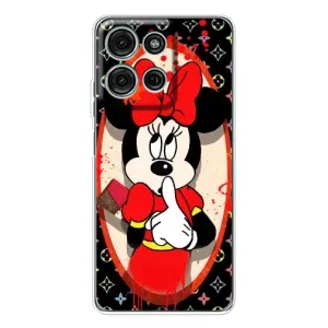 Чохол Disney Mouse Motorola MOTO G56 (PREMIUMPrint) (Мінні Маус ЛВ)