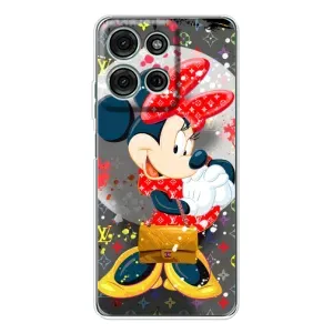 Чохол Disney Mouse Motorola MOTO G56 (PREMIUMPrint) (Minni з бантіком)