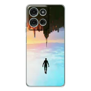 Чохол з людиною павуком для Motorola MOTO G56 - (AlphaPrint) (Людина павук)