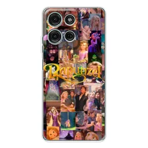 Чехол Рапунцель для Motorola MOTO G56 (Коллаж Рапунцель)