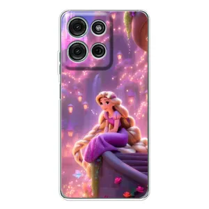 Чехол Рапунцель для Motorola MOTO G56 (Рапунцель в замке)