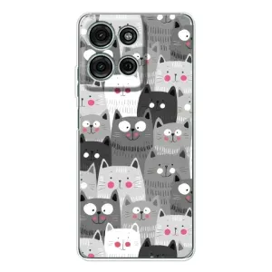 Чохли з Котиками для Motorola MOTO G56 (VPrint) (Мальовані котики)