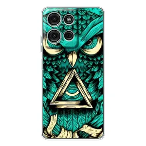 Чохол з пташками на Motorola MOTO G56 (VPrint) (Сова з оком)