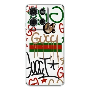 Бренднові Чохли для Motorola MOTO G56 - (PREMIUMPrint) (Стиль GUUCI)